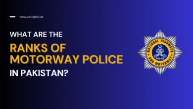 Ranks of Motorway Police in Pakistan