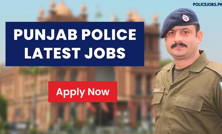 Punjab Police Jobs 2025 Online Apply
