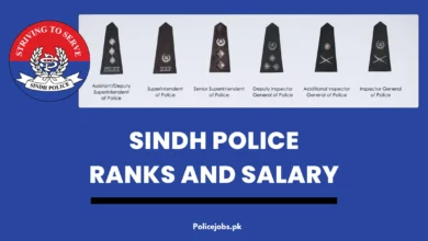 Sindh Police Ranks and Salary