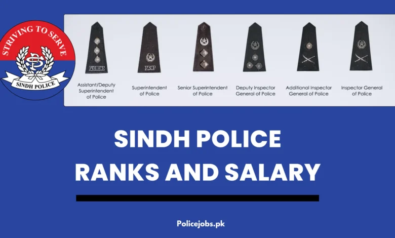 Sindh Police Ranks and Salary